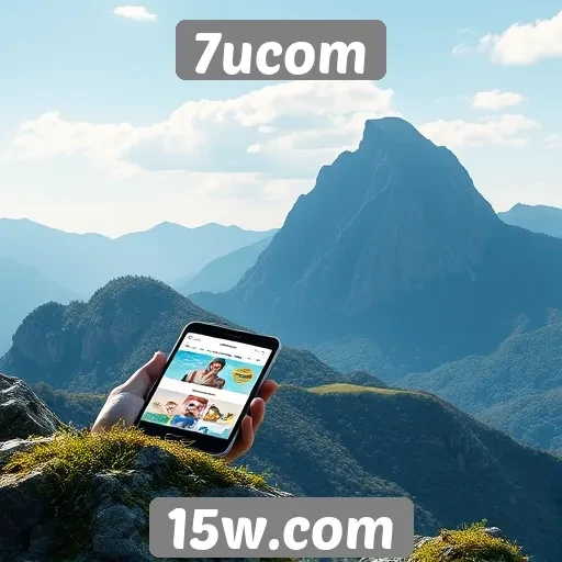 Navegação intuitiva e design atraente do 7ucom